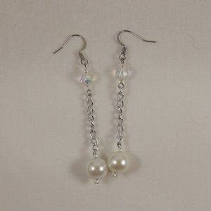 Pearl earrings